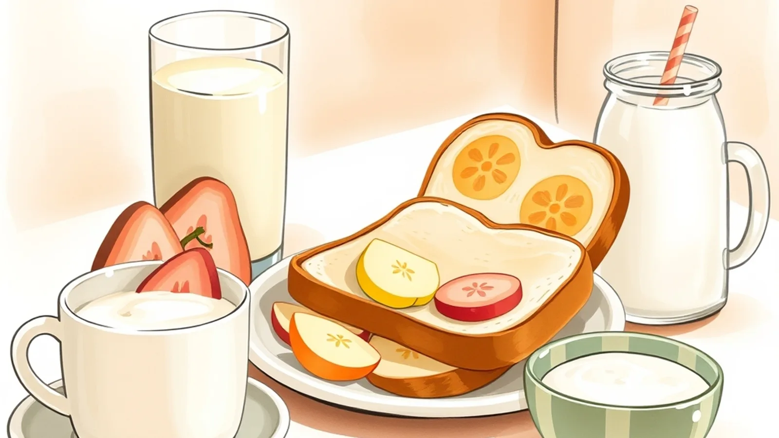 2〜3歳の朝食|ハムチーズ巻きおにぎりで持ちやすい