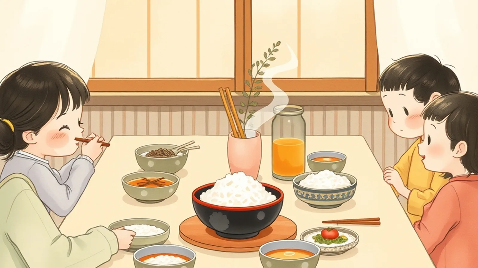 4〜6歳の夕食｜生姜焼き＋キャベツ千切り