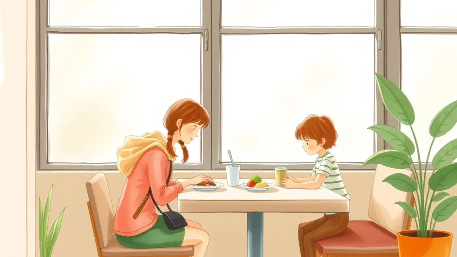子連れOKカフェでランチ120分